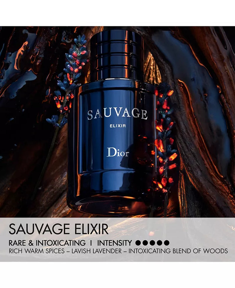 Men'S Sauvage Elixir Spray, 3.4 Oz.